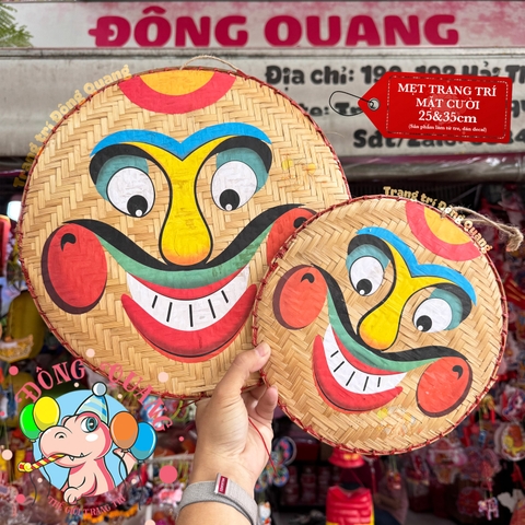 Mẹt tre dán decal trang trí