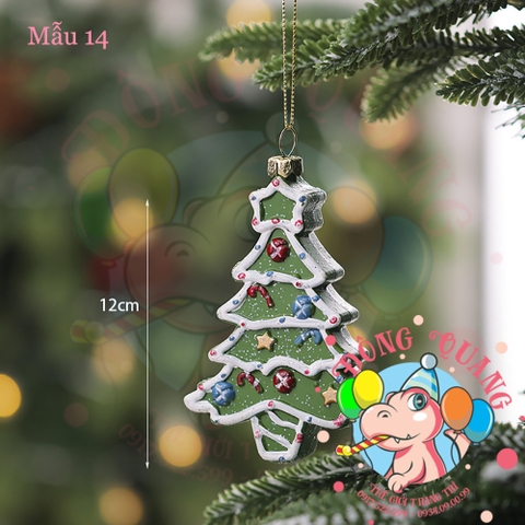 Phụ kiện treo cây thông cao cấp (18 mẫu)