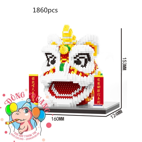 Mô hình Lân lắp ráp 3