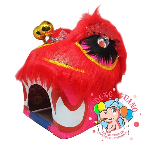 Đầu lân cho trẻ em (lông dài)