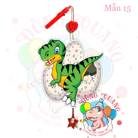 Đèn Trung thu nhựa 2 mảnh SS