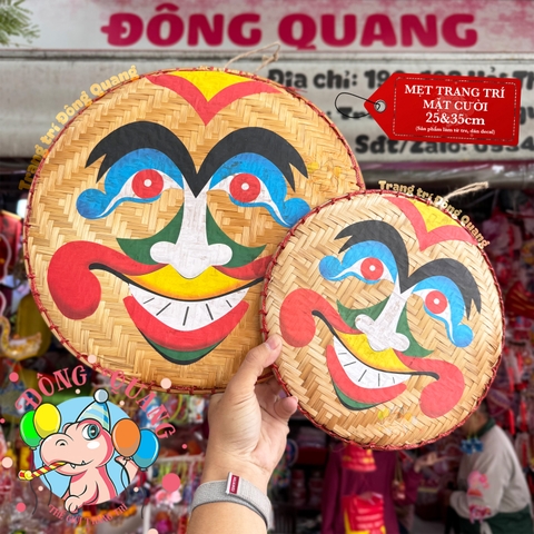 Mẹt tre dán decal trang trí