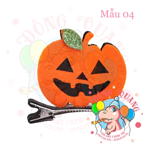 Kẹp tóc Halloween 1 (06 mẫu)