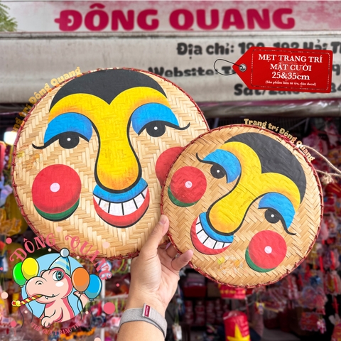 Mẹt tre dán decal trang trí