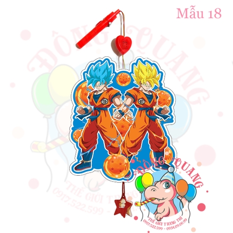 Đèn Trung thu nhựa 2 mảnh SS