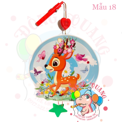 Đèn Trung thu nhựa 2 mảnh PT