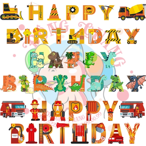 Dây chữ Happy Birthday 1