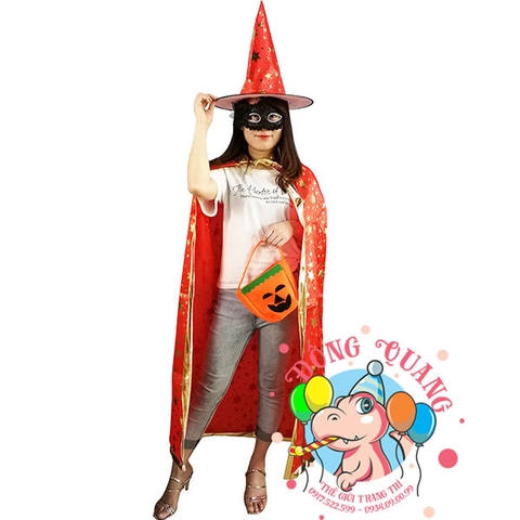 Set Áo choàng - Mũ Halloween 1