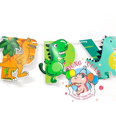 Dây chữ Happy Birthday 1