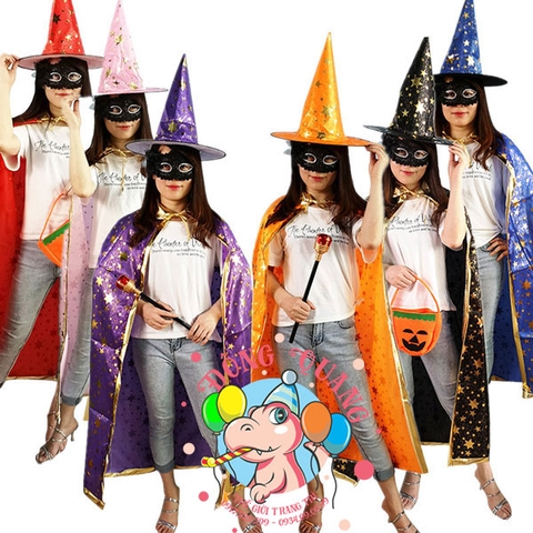 Set Áo choàng - Mũ Halloween 1