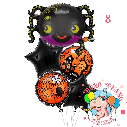 Set bóng nhôm Halloween 1 (13 mẫu)