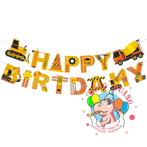 Dây chữ Happy Birthday 1