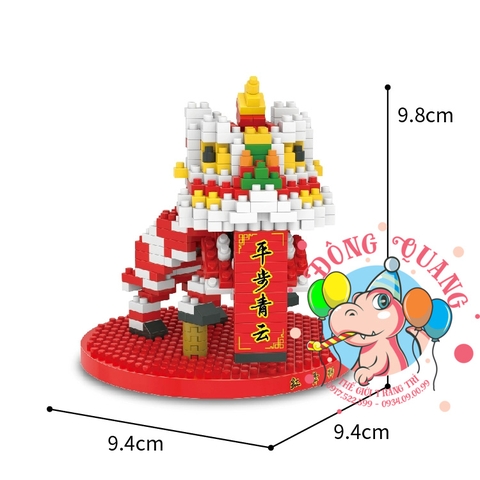 Mô hình Lân lắp ráp 4