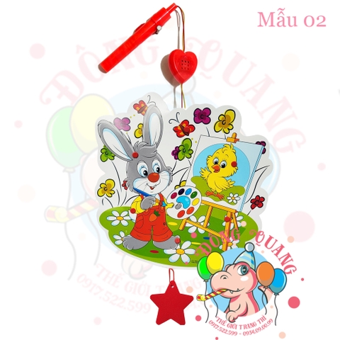 Đèn Trung thu nhựa 2 mảnh PT