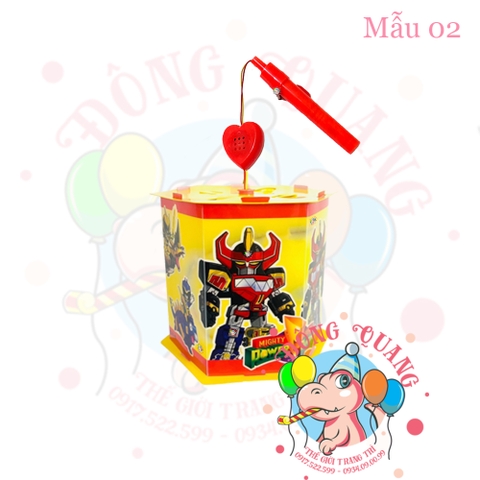 Đèn Trung thu nhựa kéo quân nhỏ SS (12 mẫu)