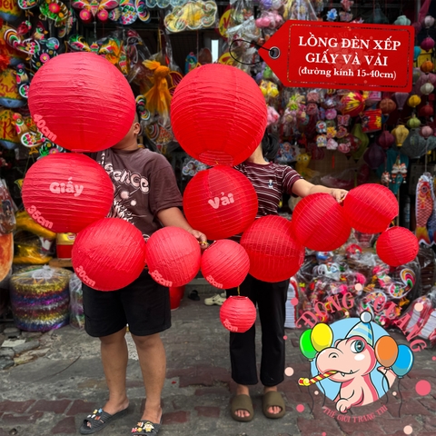Lồng đèn giấy tròn trơn