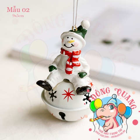 Chuông lục lạc treo cây thông (06 mẫu)