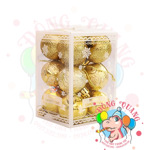 Set 12 châu hỗn hợp 3 kiểu