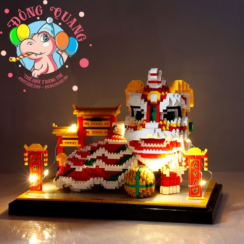 Mô hình Lân lắp ráp 1