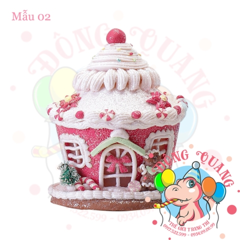 Cây thông kẹo, nhà bánh kem