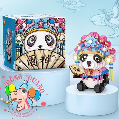 Mô hình Gấu trúc lắp ráp 1