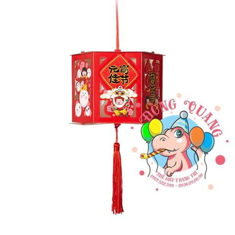 Lồng đèn giấy lục giác