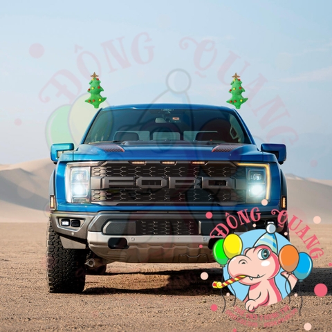 Phụ kiện Giáng sinh gắn ô tô