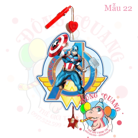 Đèn Trung thu nhựa 2 mảnh SS