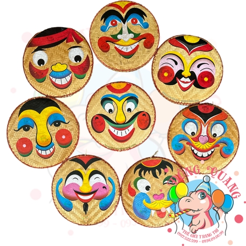 Mẹt tre dán decal trang trí