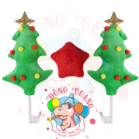 Phụ kiện Giáng sinh gắn ô tô