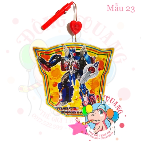 Đèn Trung thu nhựa 2 mảnh PT