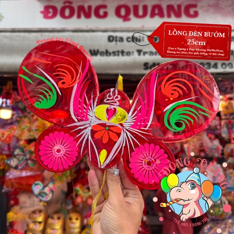 Đèn Trung thu Bướm giấy kiếng