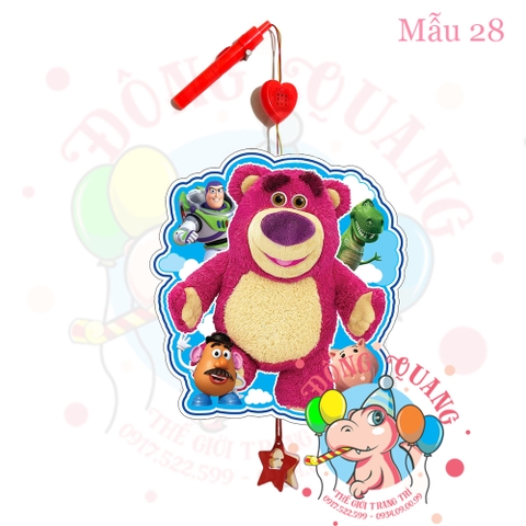 Đèn Trung thu nhựa 2 mảnh SS