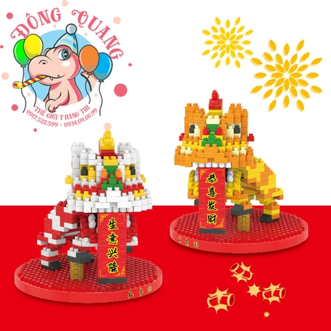 Mô hình Lân lắp ráp 4