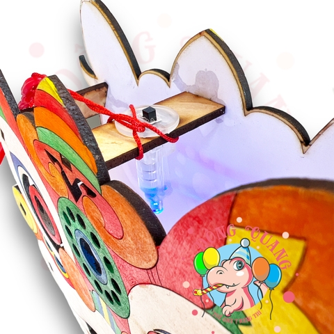 Đèn LED gắn lồng đèn Trung thu