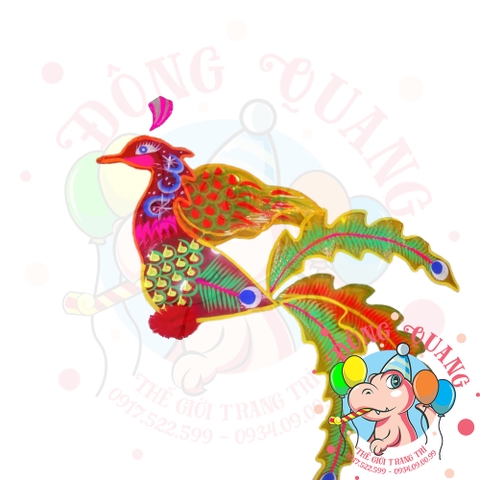 Đèn Trung thu Phượng hoàng giấy kiếng 1