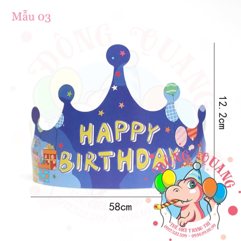 Vương miện giấy sinh nhật