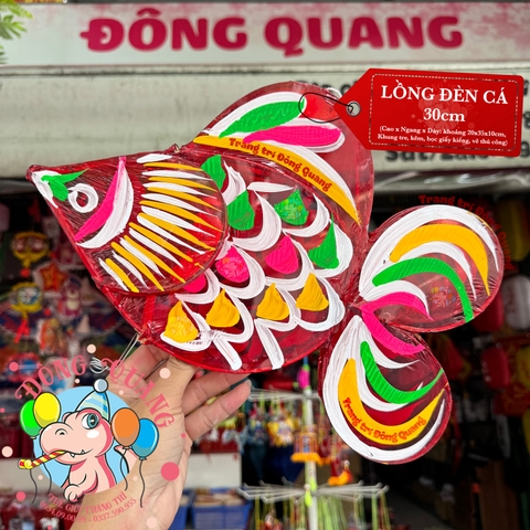 Đèn Trung thu Cá giấy kiếng