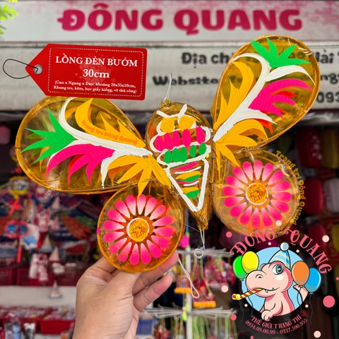 Đèn Trung thu Bướm giấy kiếng