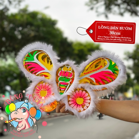 Đèn Trung thu Bướm giấy kiếng