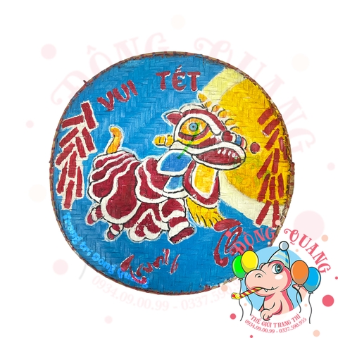Mẹt tre vẽ trang trí 40cm