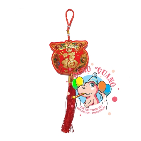 Dây treo túi thơm hầu bao chữ phúc 2
