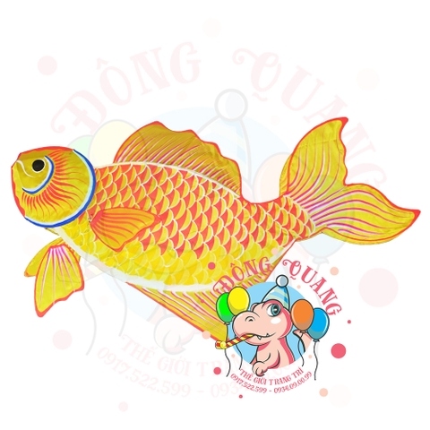 Đèn cá chép vải 1 (1,5m)