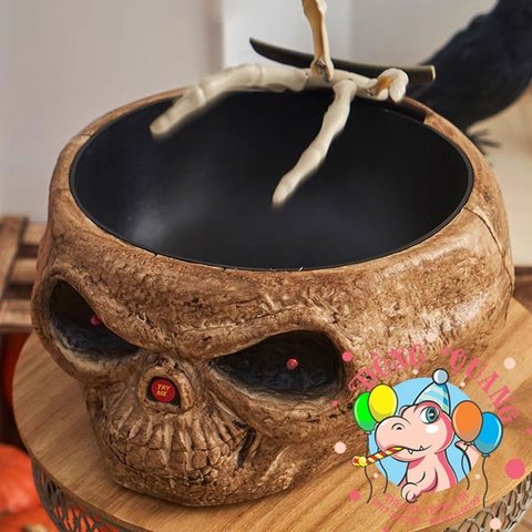 Đầu lâu đựng kẹo (treat or trick)