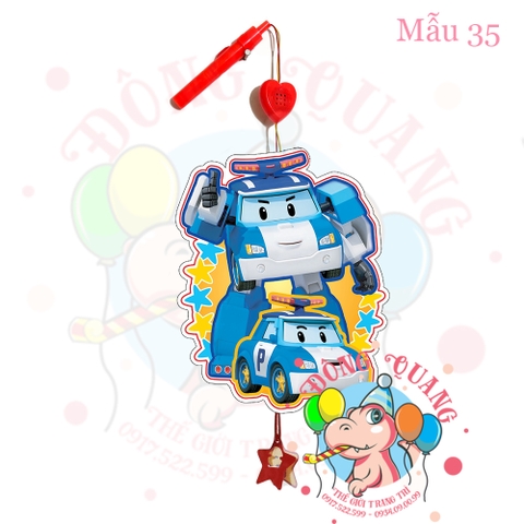 Đèn Trung thu nhựa 2 mảnh SS