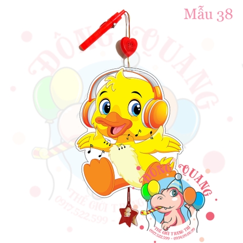 Đèn Trung thu nhựa 2 mảnh SS