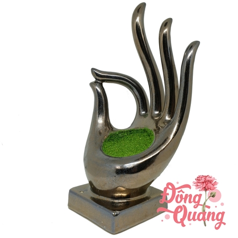 Chậu hoa bàn tay Phật