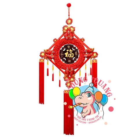 Phúc bảng gỗ cá chép đôi