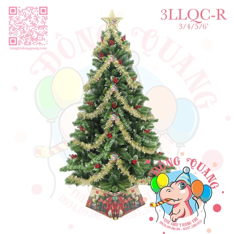 Cây thông 3 loại lá cherry