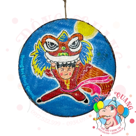 Mẹt tre vẽ trang trí 40cm